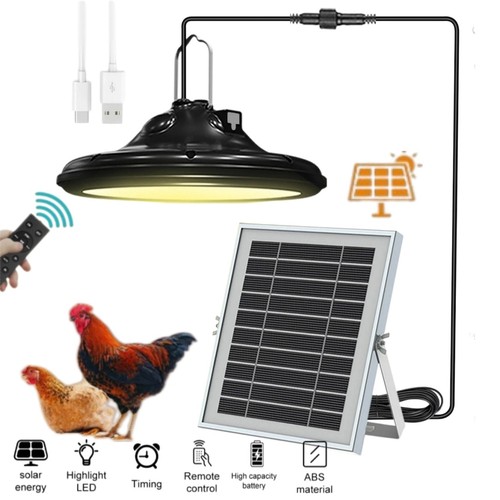 Solar led chicken coop light - solar,